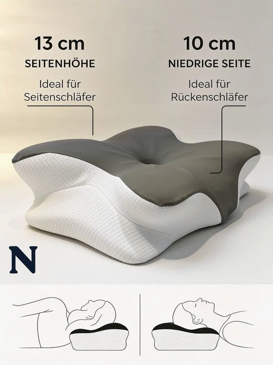 Endlich erholt aufwachen – das Kissen das sich dir anpasst